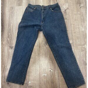 Ferruche Jeans Women's Size 38 Slim Fit Straight Leg Causal Denim Blue